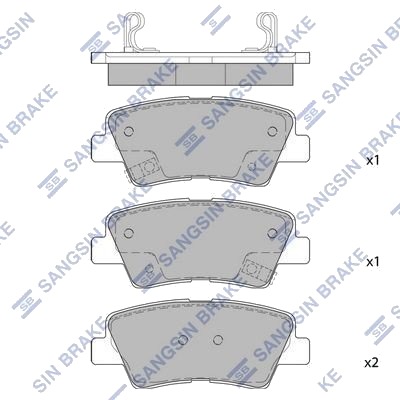 Hi Q SP4458 Bremseklosser
