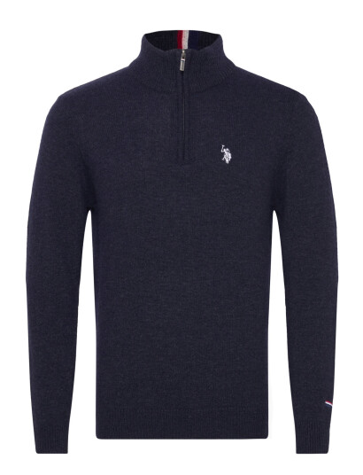 U.S. Polo Assn. Kevin Reg Lw Hz Uspa M Knit - Navy - XL