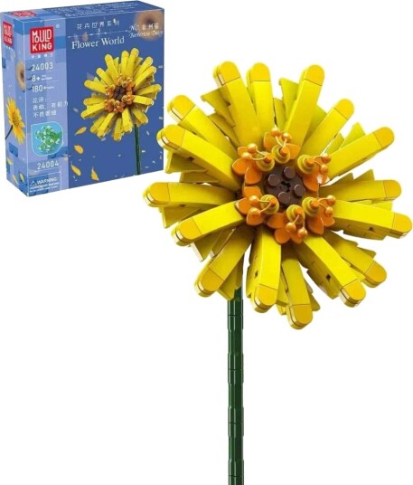 Mould King 24003 Daisy Blomst Byggesett 8+ År 180 Deler