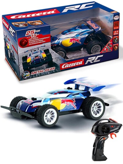 Carrera RC 2,4GHz Red Bull RC2 radiostyrt bil med toppfart 25 km/t 27 cm