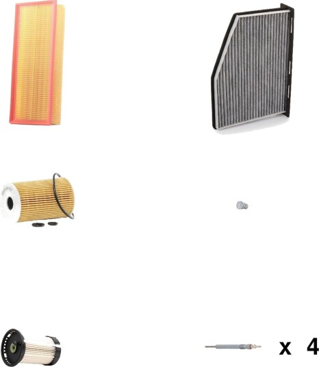 Servicepakke RIDEX 4682P11147