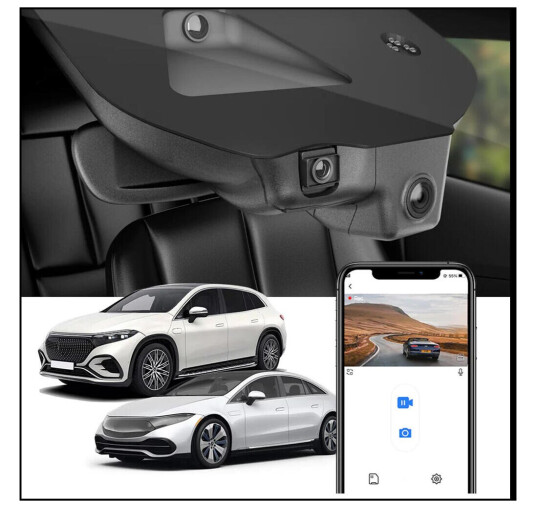 FITCAMX Integrert Plug & Play 4K Dashcam MB EQS SUV (2023 -->) "6579" FITCAMX Integrert Plug & Play 4K Dashcam MB EQS SUV (2023 -->) "6579"