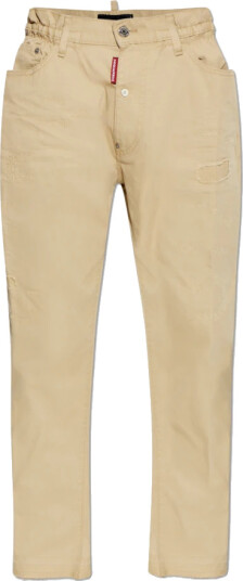 Dsquared2 Herre Jeans Beige XL,