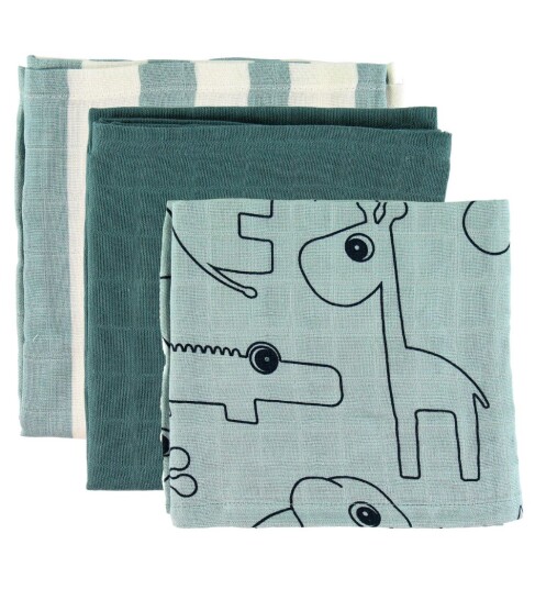 Done by Deer Rapeklut 3-Pack Deer Friend Blue