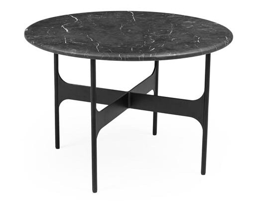 Wendelbo Floema Salongbord Ø60 Sort Nero Marquina Marmor Wendelbo Floema Salongbord Ø60 Sort Nero Marquina Marmor