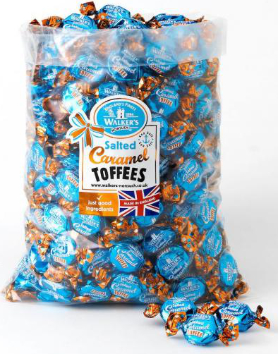 2,5 kg Walkers Salted Caramel ToffeeStor pose 2,5 kg Walkers Salted Caramel ToffeeStor pose