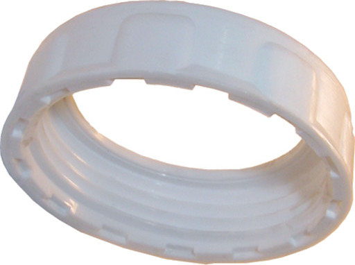 Purus Ø32 mm Hvit Omløpsmutter for Hydraulikk med Tett Tilkobling