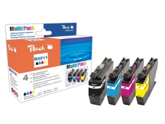 Peach Pi500-273 4,8 Ml 8,7 Ml 220 Sider 755 Sider 4 Stykker Multipakke