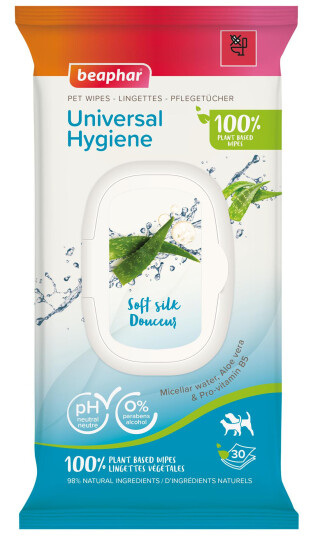 Beaphar Våtservietter Universal 30Pk