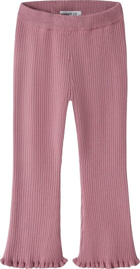 Name It Nmfleanna Flare Knit Pant Purple 122