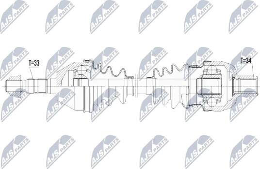Nty Drivaksel NTY NPW PL 079