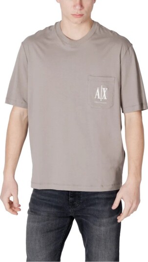 Armani Exchange Herre Topper Brun XS, Armani Exchange Herre Topper Brun XS,