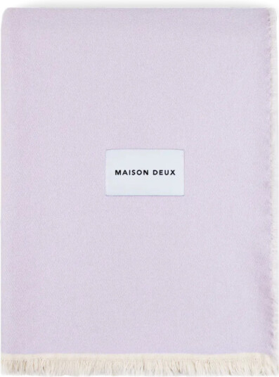 Maison Deux Stripes Color Lilac Bordo   Purple   30X 50CM