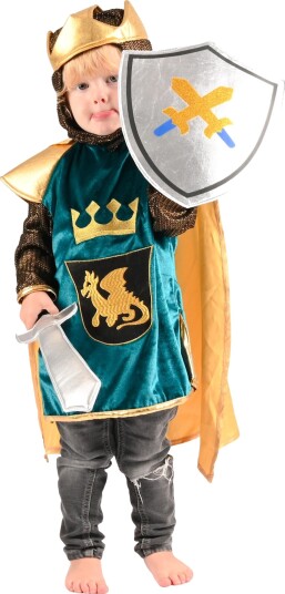 Den Goda Fen Kostyme Ridder Dragekonge, 110-116