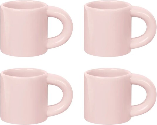Hem Bronto espressokopp 10 cl 4-pakning Pink