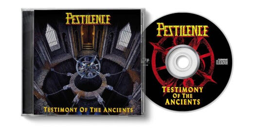 Pestilence Testimony Of The Ancients CD Pestilence Testimony Of The Ancients CD