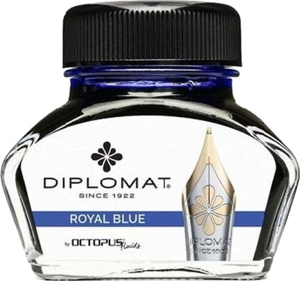 Diplomat Diplo Octopus blekk glassblått 30 ml Diplomat Diplo Octopus blekk glassblått 30 ml