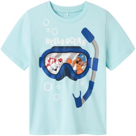 Name It Nmmmorish Paw Patrol t-skjorte småbarn Blue Tint