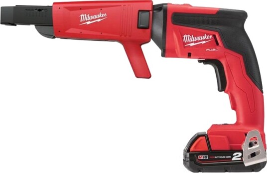 Milwaukee Gipsskrutrekker M18 FSGC-202X 18V 2.0Ah, med HD-Box Milwaukee Gipsskrutrekker M18 FSGC-202X 18V 2.0Ah, med HD-Box