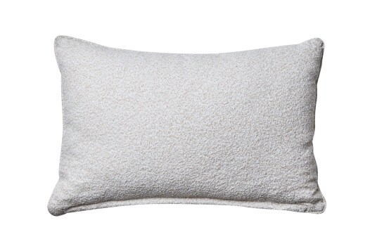 Brafab Teddy dekorativ pute Teddy rice 40 x 60 cm Grå