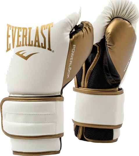 EVERLAST Powerlock 2r Training Boksehansker Hvit 14 oz