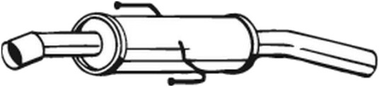 Midtre eksospotte BOSAL 228 465