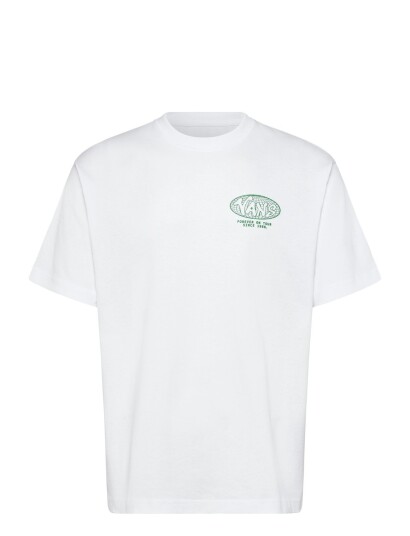 VANS World Tour Loose Ss Tee White S VANS World Tour Loose Ss Tee White S