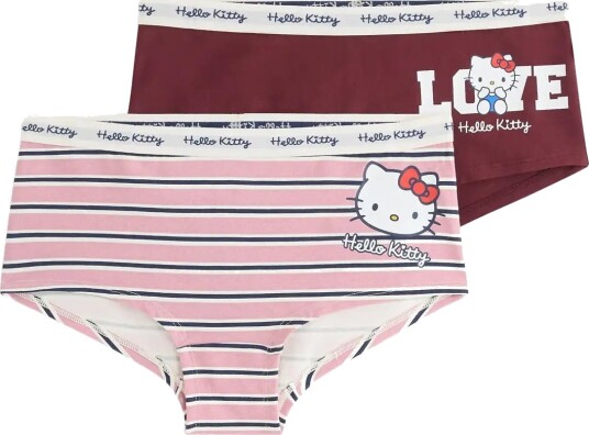 Lindex Hello Kitty 2 Pack Hipster Briefs Navy 134/140