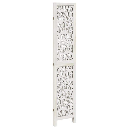  Romdeler 3 paneler hvit heltre keisertre 8721012074316