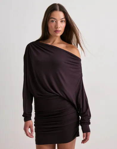 Nelly Brun Slouchy Ruche Dress