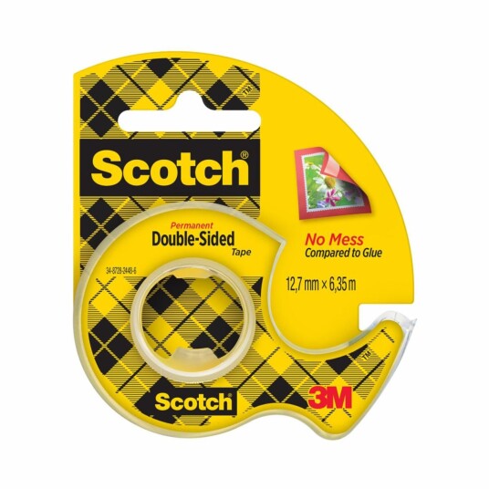 3M Scotch Dobbeltsidig Tape 665 12mm x 6,3m