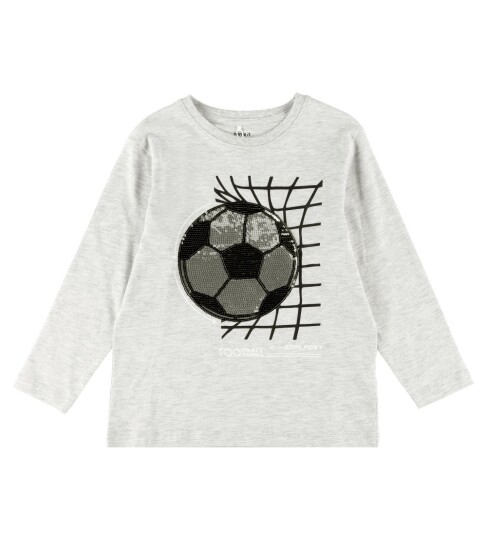 Name It Genser NkmDorak Light Grey Melange Name It 11 12 år 146 152 Genser Grå