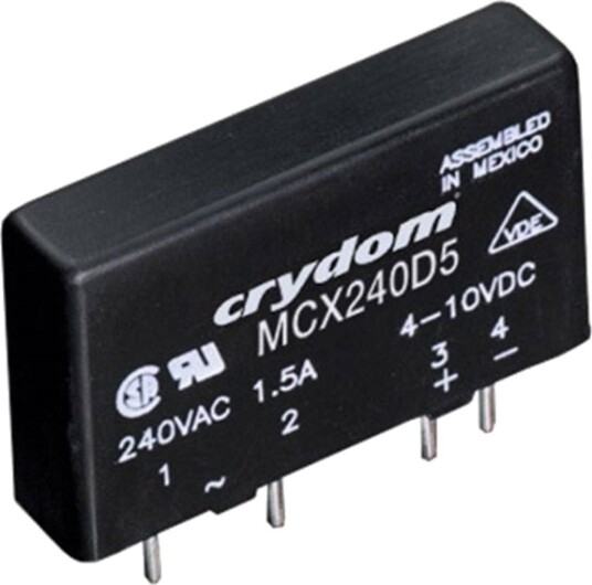 Crydom Halvlederrelé Mcx480d5 5 A Koblingsspenning Maks.: 660 V/Ac Veksel Ved Nullspenning 1 Stk