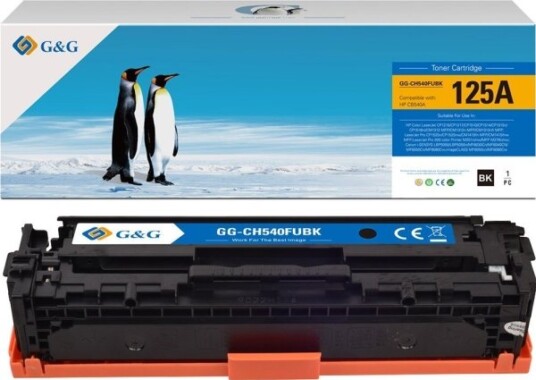 G&G Tonerkassett G&G Black Compatible 125A Nt-Ph540ubk