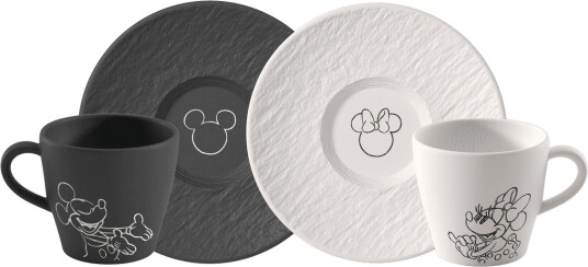 Manufacture Rock Mickey Mouse Espressokopp Og Fat 4 Deler