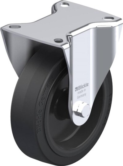 Blickle 591222 B-Poev 125G Faste Hjul Hjuldiameter 125 Mm Bæreevne (Maks.) 250 Kg 1 Stk
