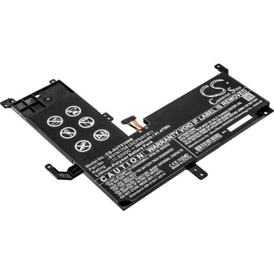 Asus TP510UQ batteri (3600 mAh 11.52 V, Sort)