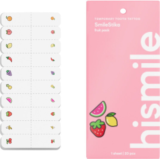Hismile SmileStika Fruit Pack 20-pack