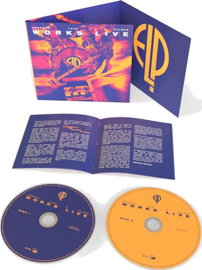 Emerson Lake & Palmer Works Live Canada 1977 CD