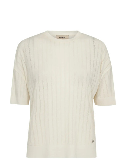 MOS MOSH Mmswann O Ss Spring Tee Cream S