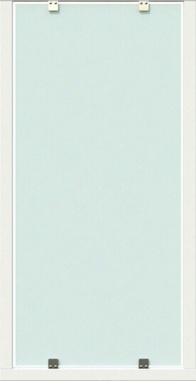 Palmako Levegg birgit2 90x180cm hvitmalt