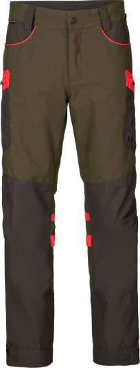 Härkila Men's Pro Hunter Dog Keeper GORE TEX Trousers Willow Green/Orange Härkila Men's Pro Hunter Dog Keeper GORE TEX Trousers Willow Green/Orange