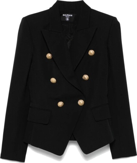 Balmain Dame Jakker Svart M,