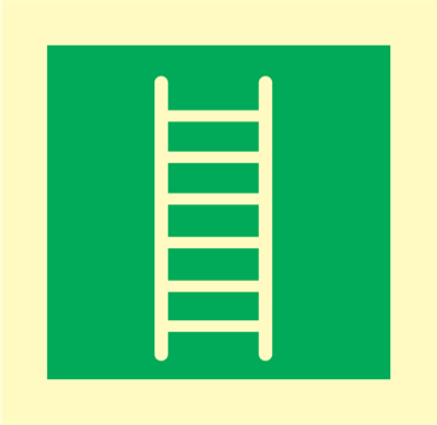 Jo Safety Embercation ladder Photoluminescent Self Adhesive Vinyl PV MM 150 x IMO 110001PVMM Jo Safety Embercation ladder Photoluminescent Self Adhesive Vinyl PV MM 150 x IMO 110001PVMM