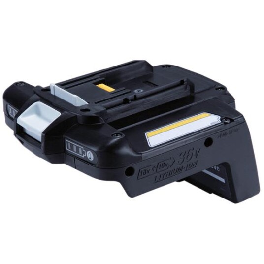 Makita BCV03 Batteriadapter for 36V-maskiner - Bruk 2x18V-batterier Makita BCV03 Batteriadapter for 36V-maskiner - Bruk 2x18V-batterier