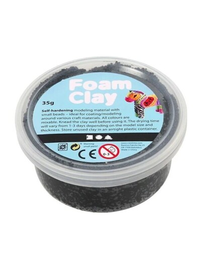 Foam Clay Black 35gr.