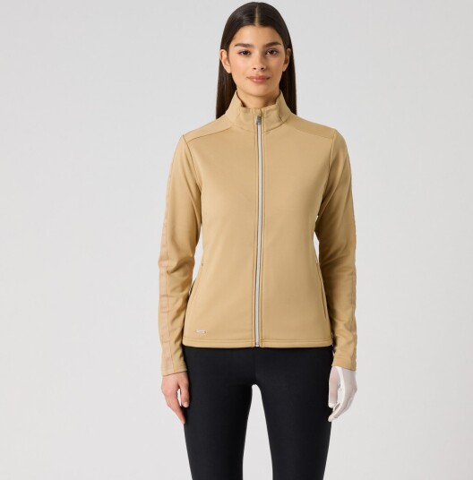 Daily Sports Cholet Ls Full Zip Golfgenser dame Bark X Large