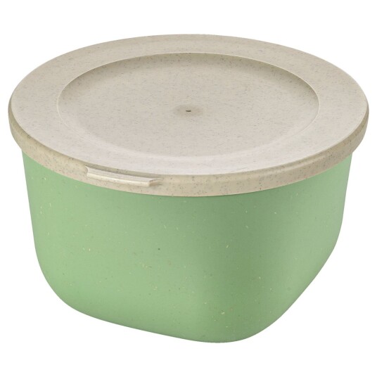 koziol Gjenbrukbar matbeholder Connect Box; 1000ml, 16.2x15.7x9.3 cm (LxBxH); Grønn; Rund; 2 Stykk / Forpakning