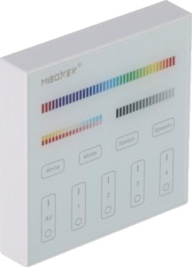 Miboxer Pilot Scienny For Led Belysningsstyring Oswietlenia Led B4 2.4 Ghz Mono Cct Rgb Rgbw Rgbcct Rgbww
