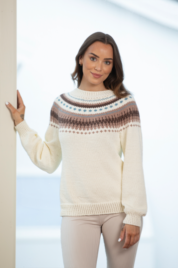 Viking Garn 2214 5B Sunset Genser